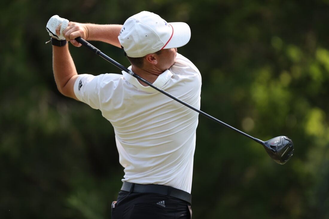 Kansas men’s golf team sits in 7th after opening round of NCAA Tournament play News, Sports